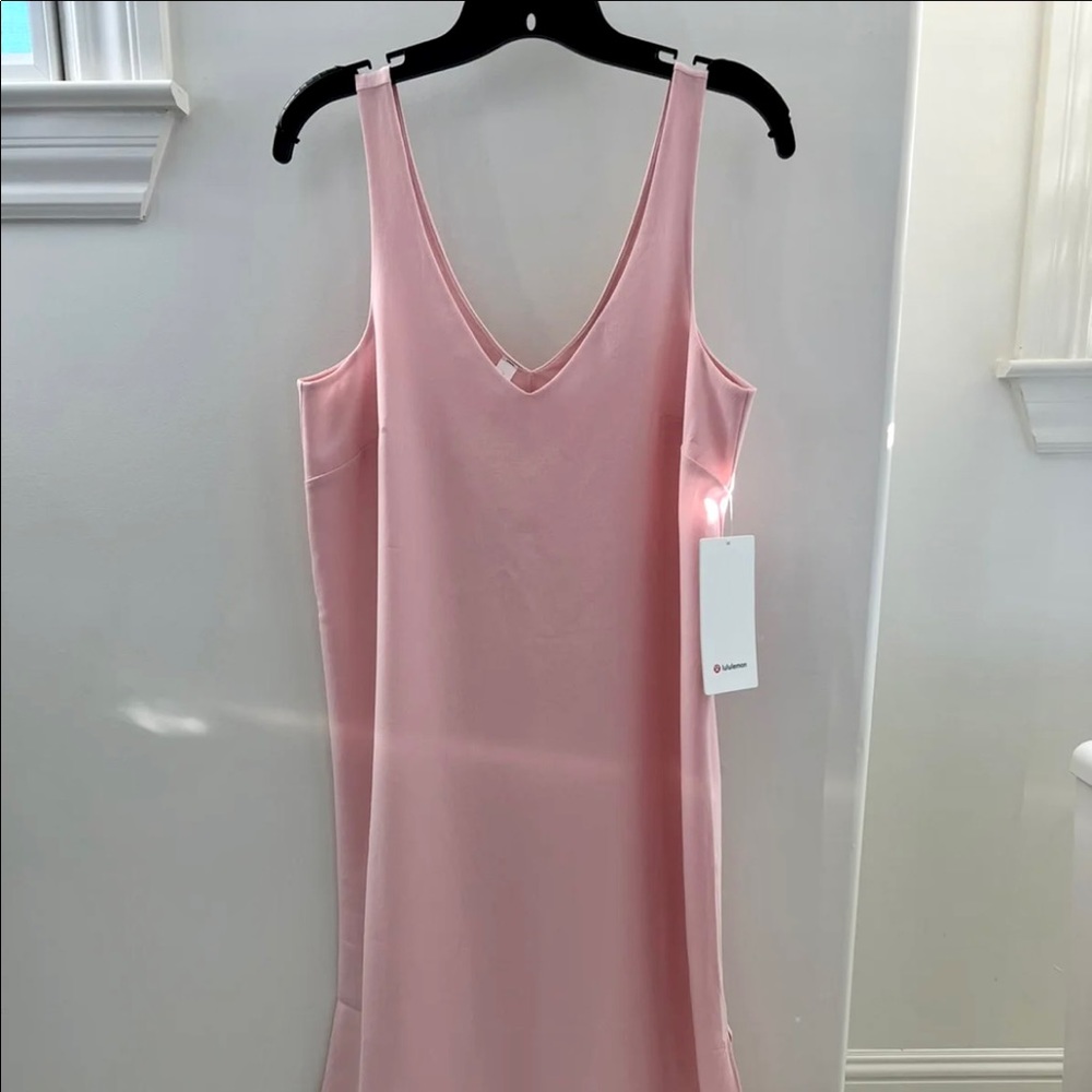 Lululemon v-neck midi dress